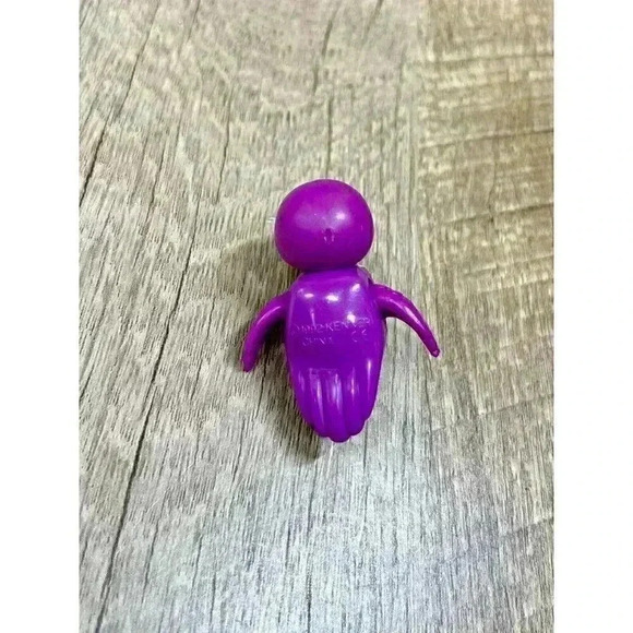 Vtg Kenner Littlest Pet Shop LPS Jolly Purple Toucan Parrot Bird with Cage 1992 - Picture 5 of 5